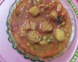 ढेंस मटर आलू की सब्जी (Dhens matar aloo ki sabzi recipe in hindi) रेसिपी चरण 5 फोटो