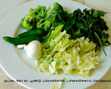 முட்டைகோஸ் (cabbage) ப்ரொக்கோலி (broccoli) பொறிச்ச கூட்டு ரெசிபி ஸ்டேப் 1 புகைப்படம்