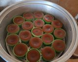 Foto langkah ke 5 dari resep Talam Pandan Gula Kelapa Fiber Creme.
