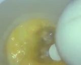 A picture of step 5 of Homemade vanilla cake.
