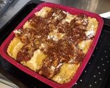 Une image de l'étape 6 de Gâteau de polenta aux cèpes, bœuf, tomate et champignons de paris.