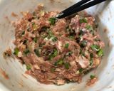 氣炸韭菜花肉餅的食譜步驟1照片
