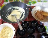 Foto langkah ke 4 dari resep Spagheti Kukus mirip Lasagna.