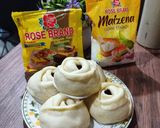 Foto langkah ke 7 dari resep Bakpao Mawar Isi Selai Cokelat.