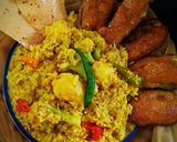 খিচুড়ি(khichuri recipe in Bengali) রেসিপির ধাপ 4 ছবি