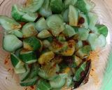 Foto langkah ke 2 dari resep Kimchi Mentimun.