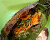 Foto langkah ke 4 dari resep Nasi Lemak (Nasi Bakar).
