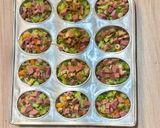 Foto langkah ke 3 dari resep Mini Quiche Makaroni.