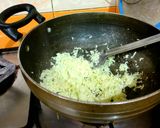 A picture of step 2 of Cauliflower Chole Poori.