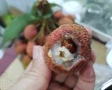 Hình bước làm 1 của món Trà vải chanh dây