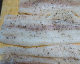 Foto del paso 1 de la receta: Lenguado en ciboulette gratinado con puré crema