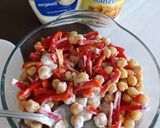 Фото кроку 4 до Найсмачніший і простий салат з нутом 🥗.