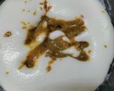 A picture of step 1 of Eggless carrot and walnut cake.