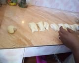 A picture of step 2 of Naan bread.