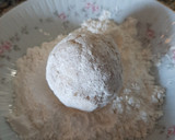 Foto del paso 4 de la receta: Bomba de papa rellena de queso al horno 🥔