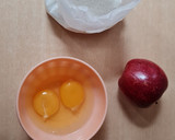 Foto del paso 1 de la receta: Cuadraditos de manzana y coco, sin azúcar, sin edulcorante, sin harina, sin balanza, 5 ingredientes