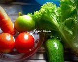 Foto langkah ke 1 dari resep Salad sayur tanpa mayonnaise (diet kalori).