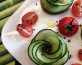 Une image de l'étape 7 de 🥒Fleurs en Concombre.