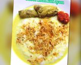 Foto langkah ke 3 dari resep Bubur kuah kari ayam.