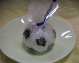 A picture of step 9 of How to Make Soccer Ball Onigiri (Rice Ball).