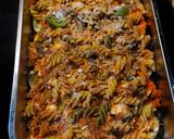 Csőben sült fusilli mediterrán zöldségekkel-Gratin di fusilli alla mediterranea recept fázis 6 fotója
