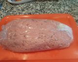 Foto del paso 2 de la receta: Wellington a mi manera con pollo, paté y jamón, acompañado de papas