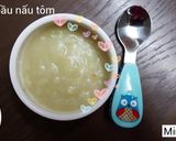 Hình bước làm 3 của món Cháo bầu nấu tôm