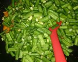 Foto langkah ke 2 dari resep 76. Tumis kacang panjang.