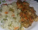 Zöldfűszeres csirkemell rizibizi-vel recept fázis 5 fotója