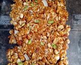A picture of step 7 of Mixed Dry Fruit Chikki.