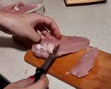 Lenmagos csirkegolyók gombás rizzsel recept fázis 1 fotója