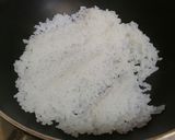 รูปขั้นตอนการทำที่ 1 ของ ข้าวผัดปูคีโต (ใช้ข้าวบุก)