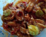 Foto langkah ke 5 dari resep Cumi pete saos tomat.