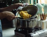 Hình bước làm 4 của món BÁNH TRUNG THU ĐÀI LOAN | NHÂN SẦU RIÊNG TRỨNG MUỐI TAN CHẢY