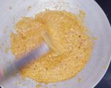 A picture of step 4 of Besan Halwa.