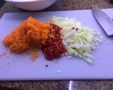 Foto del paso 2 de la receta: Crepes de espinaca con salsa de panceta