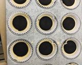 A picture of step 4 of Cookie Monster Cupcakes (Hidden Oreo/Cookie Cupcake).