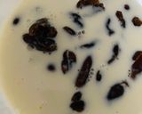 A picture of step 1 of Dates and walnuts cake -vegan.