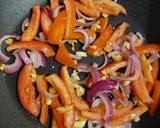 A picture of step 2 of Sweet and Sour Ampalaya / Sweet amd Sour Bitter Gourd.