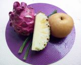 Foto langkah ke 1 dari resep Sop Buah Sirup Gula Pandan AV Kitchen.