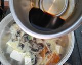 Foto langkah ke 3 dari resep Soup Miso Tahu Jamur.