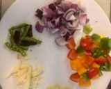 A picture of step 3 of Spicy Chilli Soya.