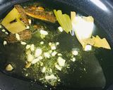 A picture of step 4 of Chicken Rezala.