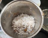 A picture of step 2 of Poha balls.