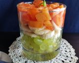 A picture of step 4 of Tricolor Fruit Salad.