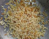 A picture of step 2 of Egyptian orzo soup.
