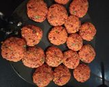 A picture of step 2 of Khichdi Tikki.