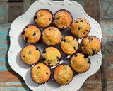 Foto del paso 3 de la receta: Muffins de arándanos 🫐