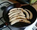 A picture of step 6 of Vickys Bananas Foster Tarte Tatin, GF DF EF SF NF.