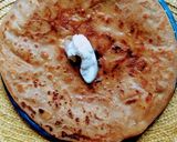 A picture of step 4 of Gobhi ka paratha.